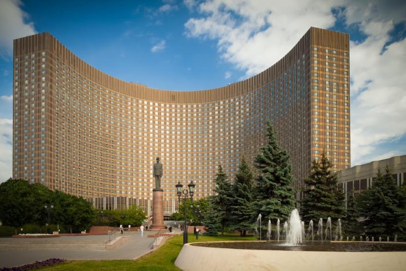 Cosmos Hotel Moscú Exterior foto